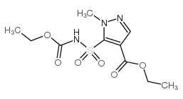 ethyl 5-(ethoxycarbonylsulfamoyl)-1-methylpyrazole-4-carboxylate_159709-60-1