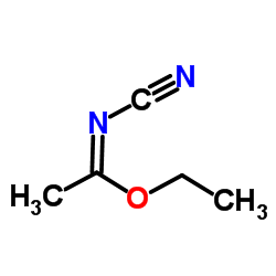 Ethyl (1E)-N-cyanoethanimidate_1558-82-3