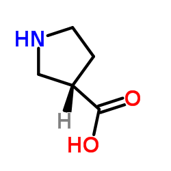 (3S)-pyrrolidine-3-carboxylic acid_72580-53-1