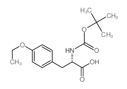 (2S)-3-(4-ethoxyphenyl)-2-[(2-methylpropan-2-yl)oxycarbonylamino]propanoic acid_76757-91-0