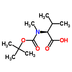 (2S)-3-methyl-2-[methyl-[(2-methylpropan-2-yl)oxycarbonyl]amino]butanoic acid_45170-31-8