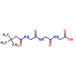 2-[[2-[[2-[(2-methylpropan-2-yl)oxycarbonylamino]acetyl]amino]acetyl]amino]acetic acid_28320-73-2