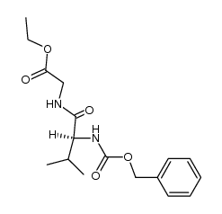 2-[[3-methyl-2-(phenylmethoxycarbonylamino)butanoyl]amino]acetic acid_2766-17-8