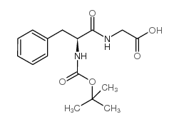 2-[[(2S)-2-[(2-methylpropan-2-yl)oxycarbonylamino]-3-phenylpropanoyl]amino]acetic acid_25616-33-5