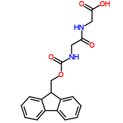 2-[[2-(9H-fluoren-9-ylmethoxycarbonylamino)acetyl]amino]acetic acid_35665-38-4