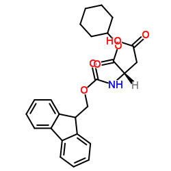 (2S)-4-cyclohexyloxy-2-(9H-fluoren-9-ylmethoxycarbonylamino)-4-oxobutanoic acid_130304-80-2