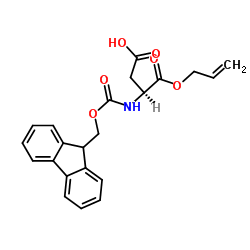N-α-Fmoc-L-aspartic acid α-allyl ester_144120-53-6