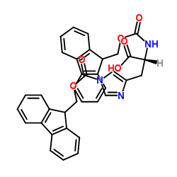 (2R)-2-(9H-fluoren-9-ylmethoxycarbonylamino)-3-[1-(9H-fluoren-9-ylmethoxycarbonyl)imidazol-4-yl]propanoic acid_200926-18-7