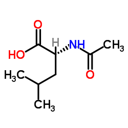 (2R)-2-acetamido-4-methylpentanoic acid_19764-30-8
