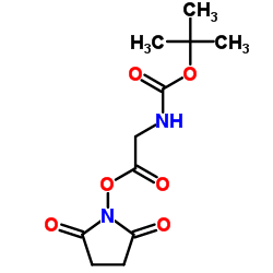 (2,5-dioxopyrrolidin-1-yl) 2-[(2-methylpropan-2-yl)oxycarbonylamino]acetate_3392-07-2