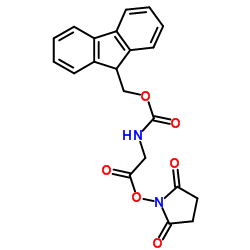 (2,5-dioxopyrrolidin-1-yl) 2-(9H-fluoren-9-ylmethoxycarbonylamino)acetate_113484-74-5