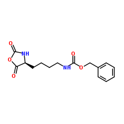 benzyl N-[4-[(4S)-2,5-dioxo-1,3-oxazolidin-4-yl]butyl]carbamate_1676-86-4