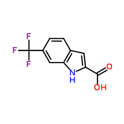 6-(trifluoromethyl)-1H-indole-2-carboxylic acid_327-20-8