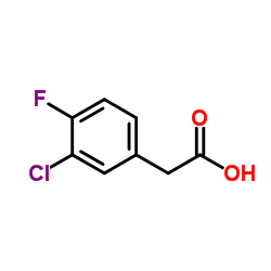3-Chloro-4-fluorophenylacetic acid_705-79-3