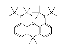 ditert-butyl-(5-ditert-butylphosphanyl-9,9-dimethylxanthen-4-yl)phosphane_856405-77-1