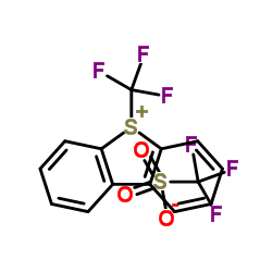 S-(Trifluoromethyl)dibenzothiophenium trifluoromethanesulfonate_129946-88-9
