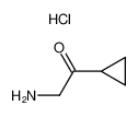 aminomethyl cyclopropyl ketone hydrochloride_119902-27-1