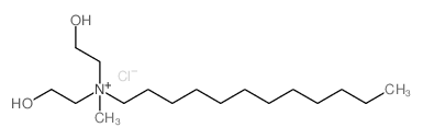 N,N-bis(2-hydroxyethyl)-N-methyldodecan-1-aminium chloride_22340-01-8