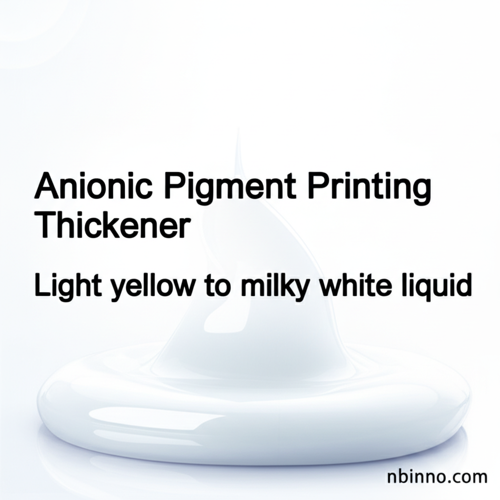 Anionic Pigment Printing Thickener
