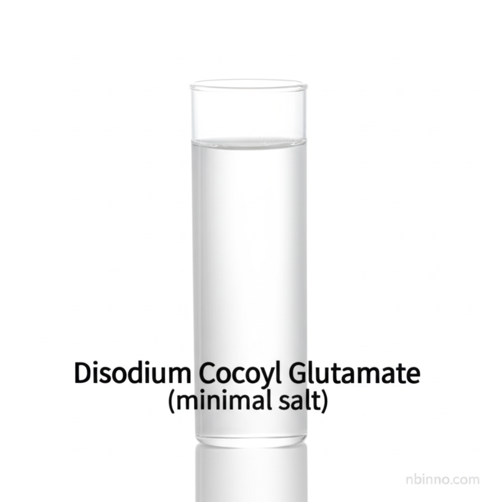 Disodium Cocoyl Glutamate (minimal salt)