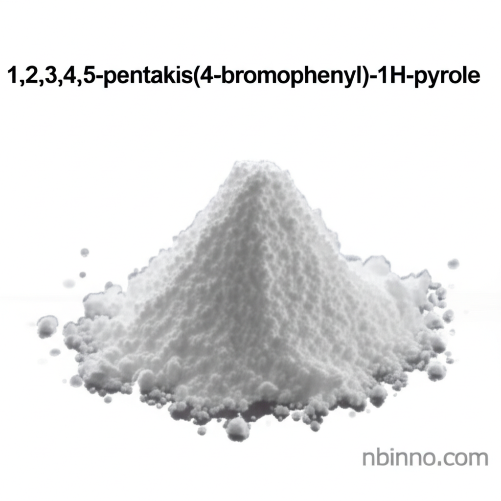 1,2,3,4,5-pentakis(4-bromophenyl)-1H-pyrrole