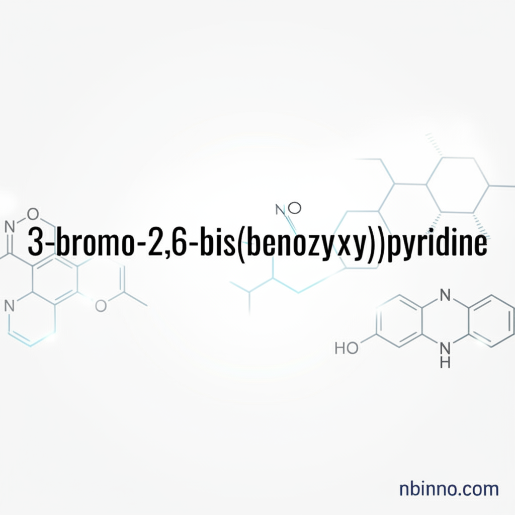 3-Bromo-2,6-bis(benzyloxy)pyridine