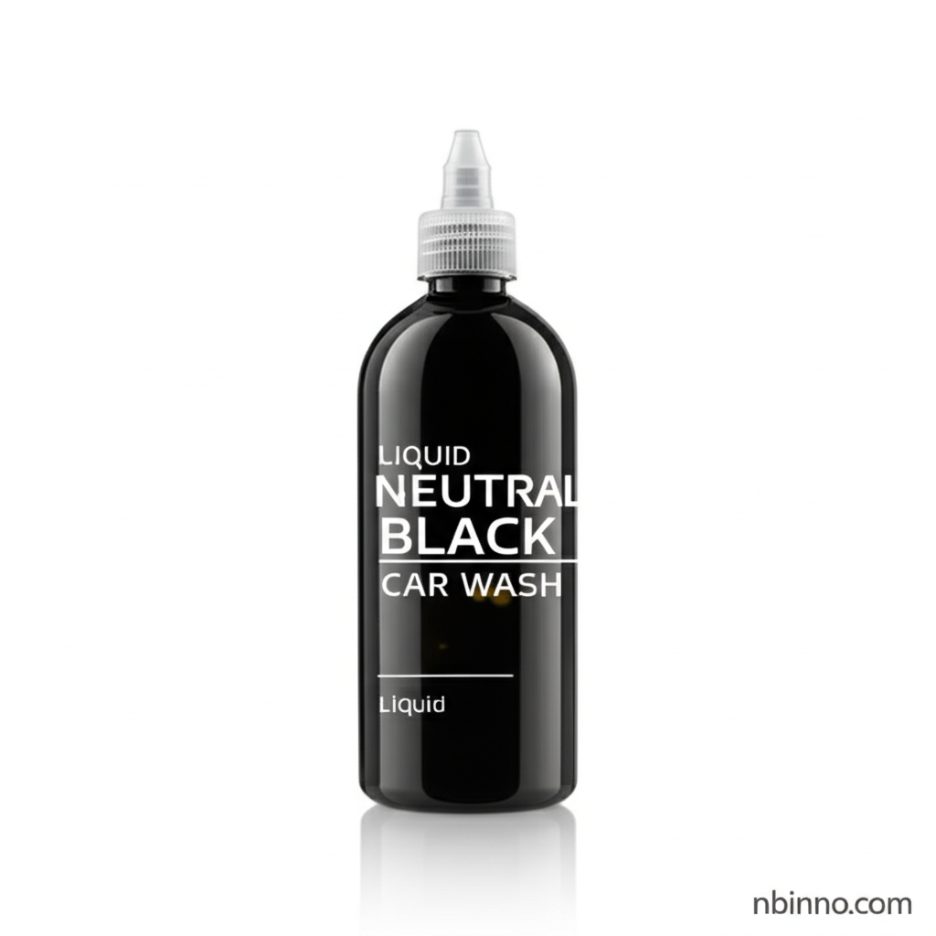 Neutral Black Car Wash