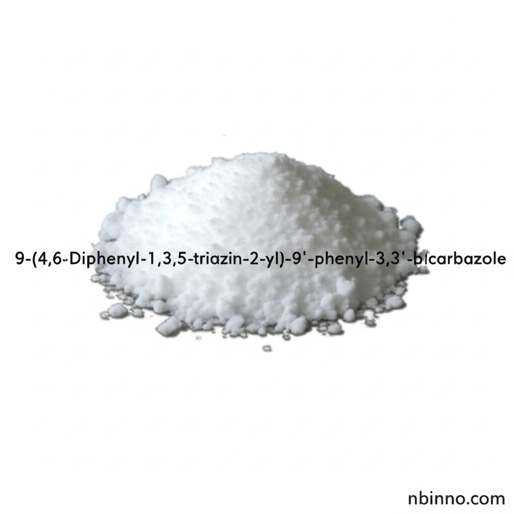 9-(4,6-Diphenyl-1,3,5-triazin-2-yl)-9'-phenyl-3,3'-bicarbazole