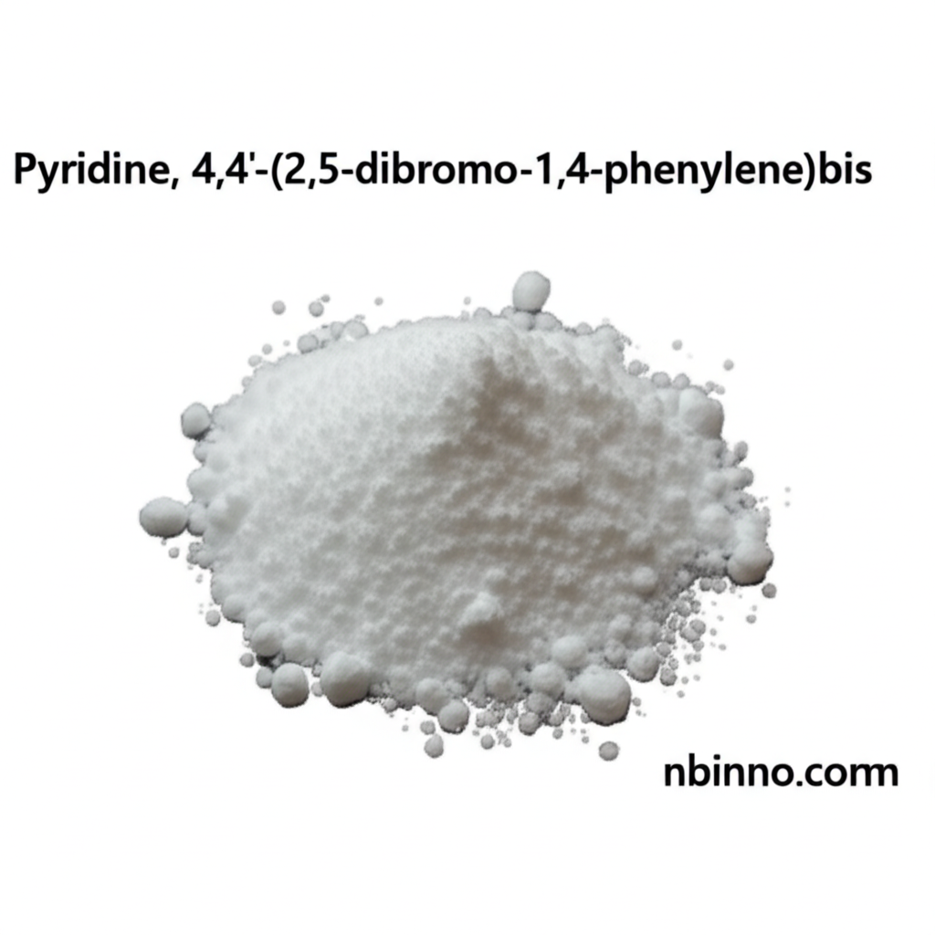 Pyridine, 4,4'-(2,5-dibromo-1,4-phenylene)bis-