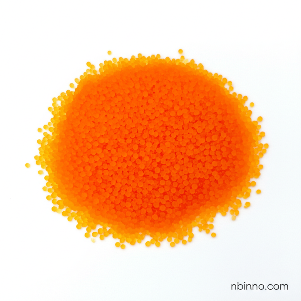 Orange to Green Silica Gel Desiccant Beads