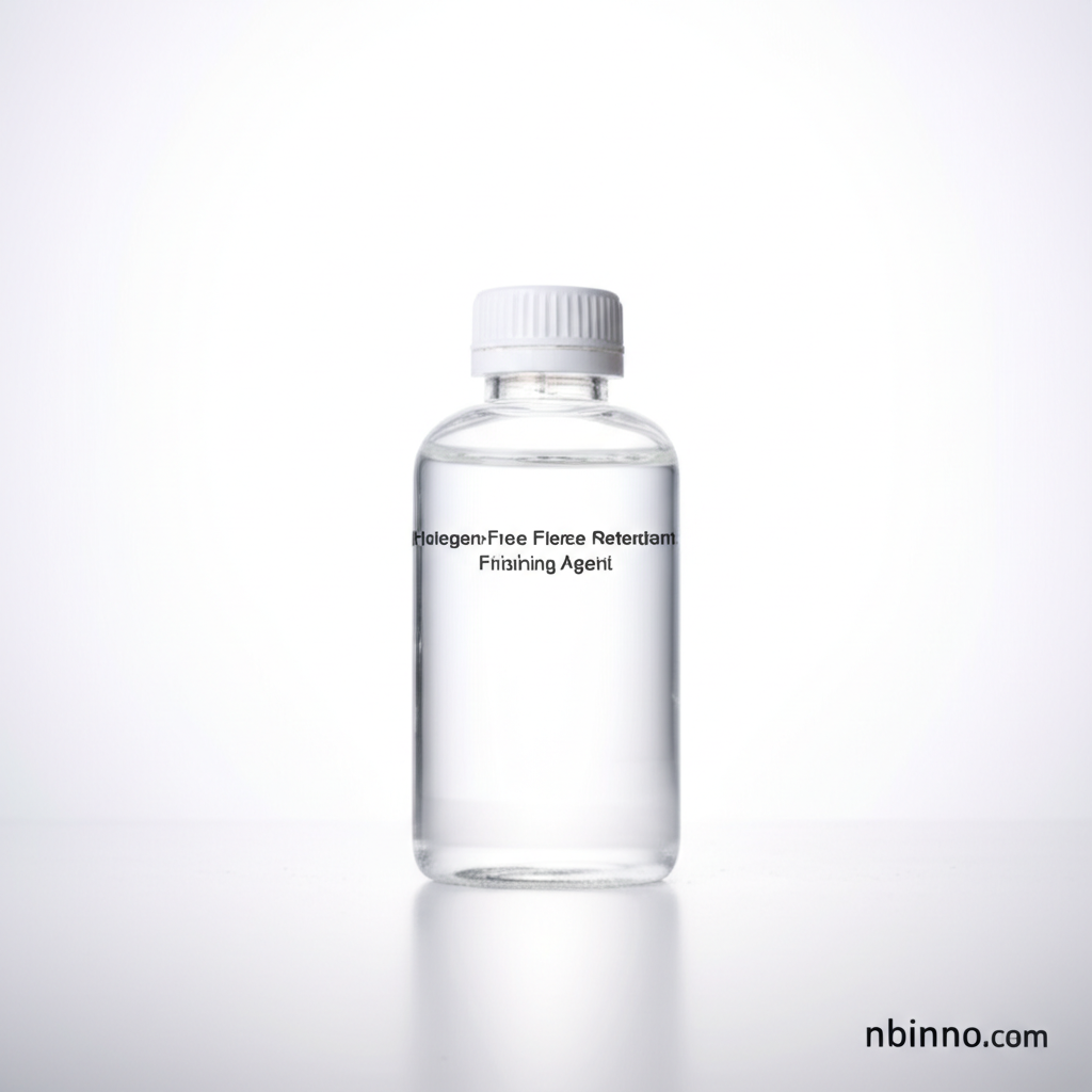 Halogen-Free Flame Retardant Finishing Agent
