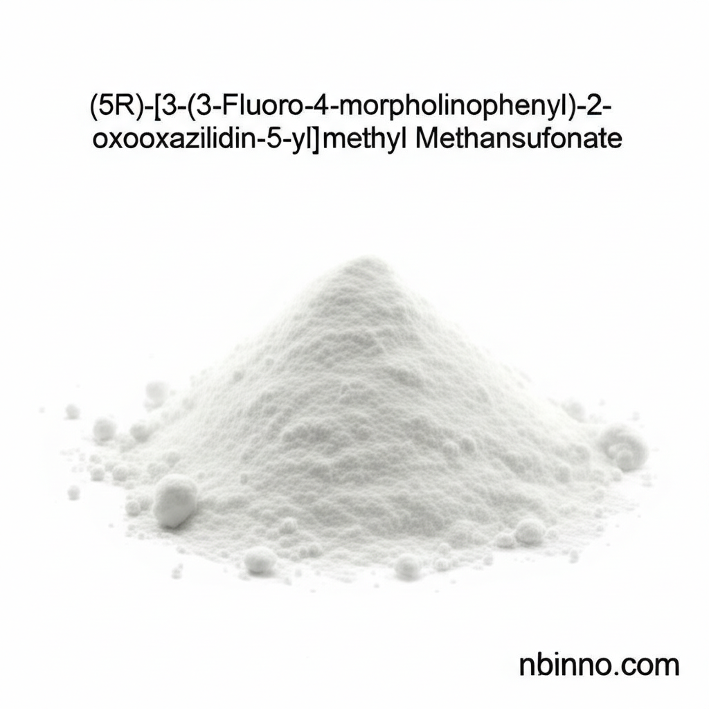 (5R)-[3-(3-Fluoro-4-morpholinophenyl)-2-oxooxazolidin-5-yl]methyl Methanesulfonate