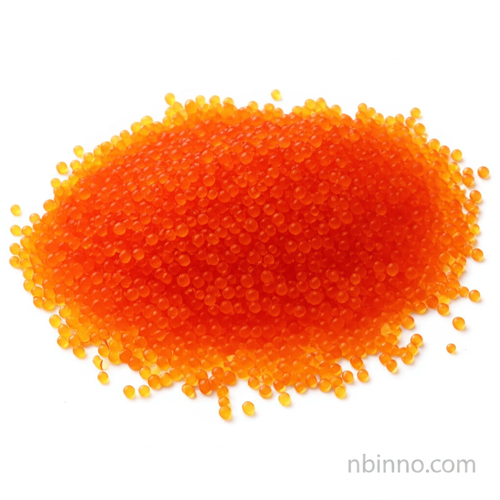 Orange Silica Gel Beads