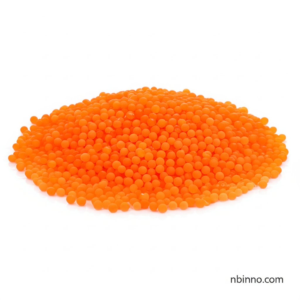 Orange Indicating Silica Gel Desiccant Beads