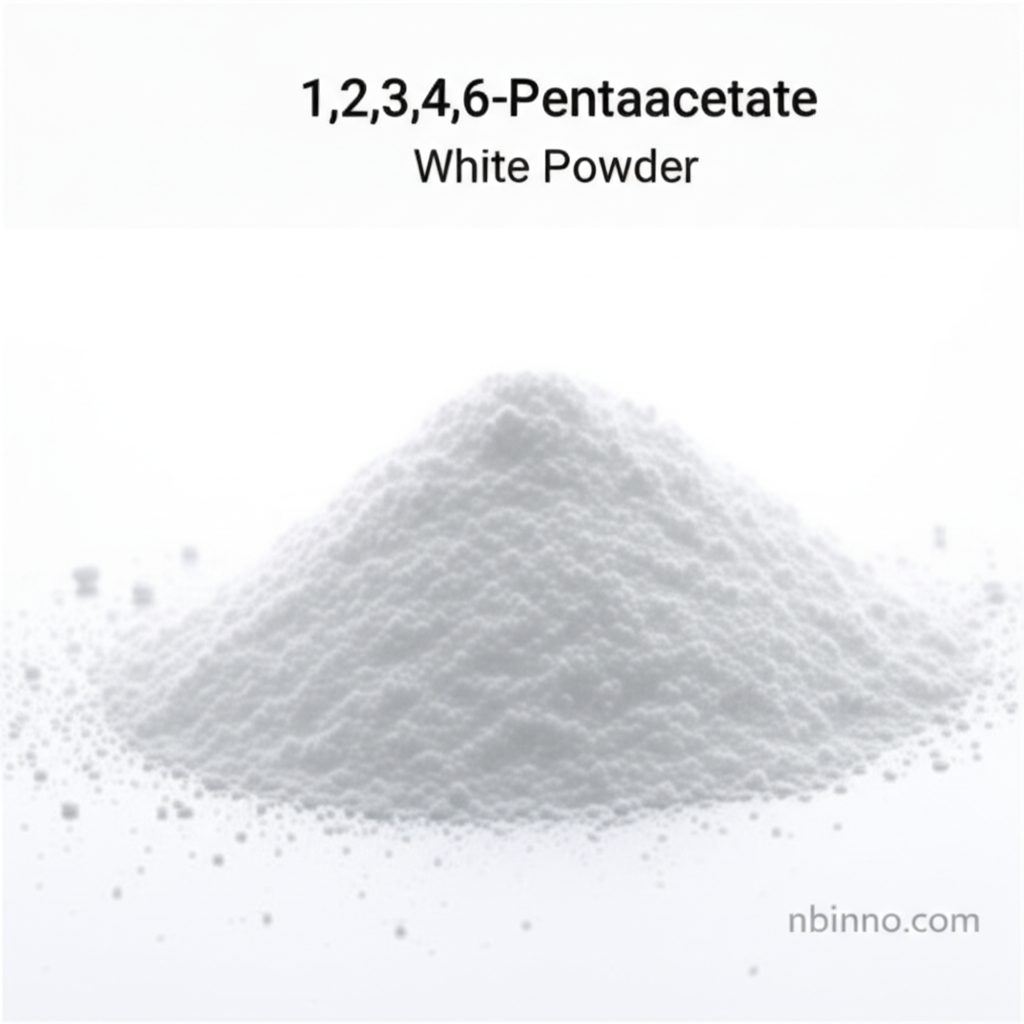 1,2,3,4,6-Pentaacetate