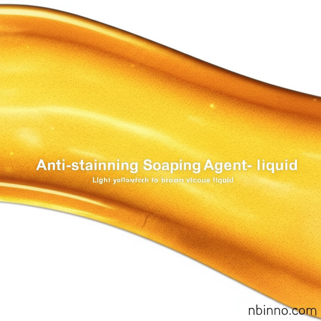 Anti-stainning Soaping Agent