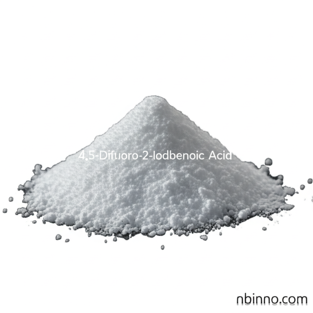 حمض 4،5-ثنائي فلورو-2-يودوبنزويك