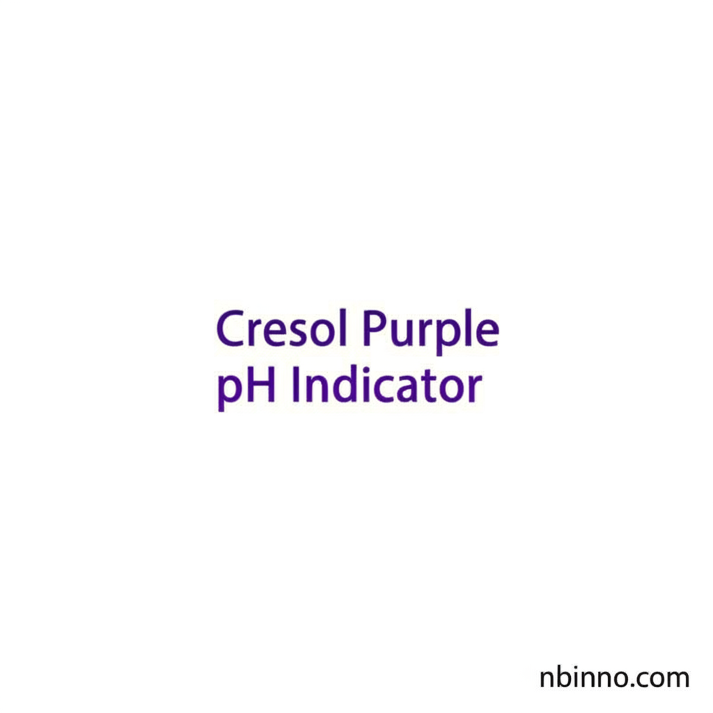 Indicateur pH Crésol Pourpre