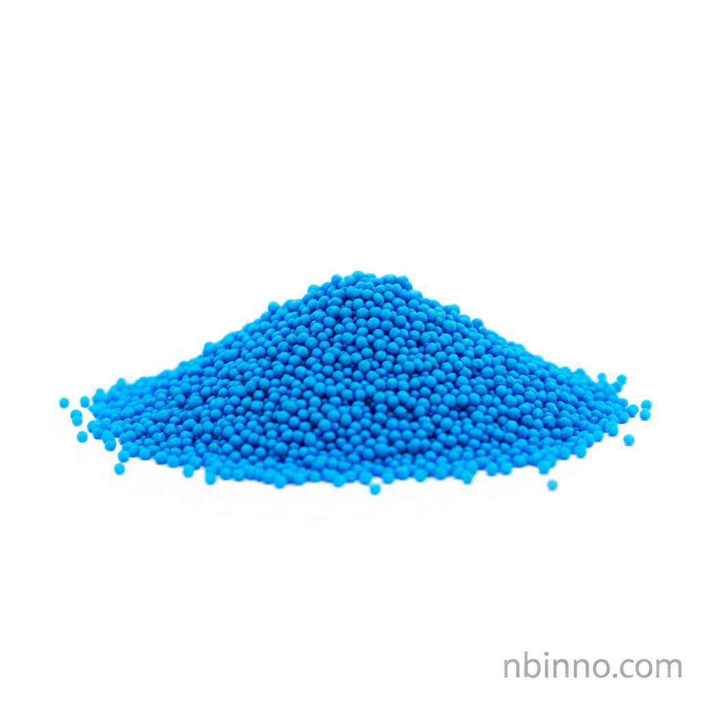 خرز السيليكا جل الأزرق الملون