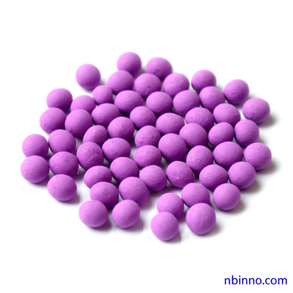 كرة الألومينا برمنجنات البوتاسيوم