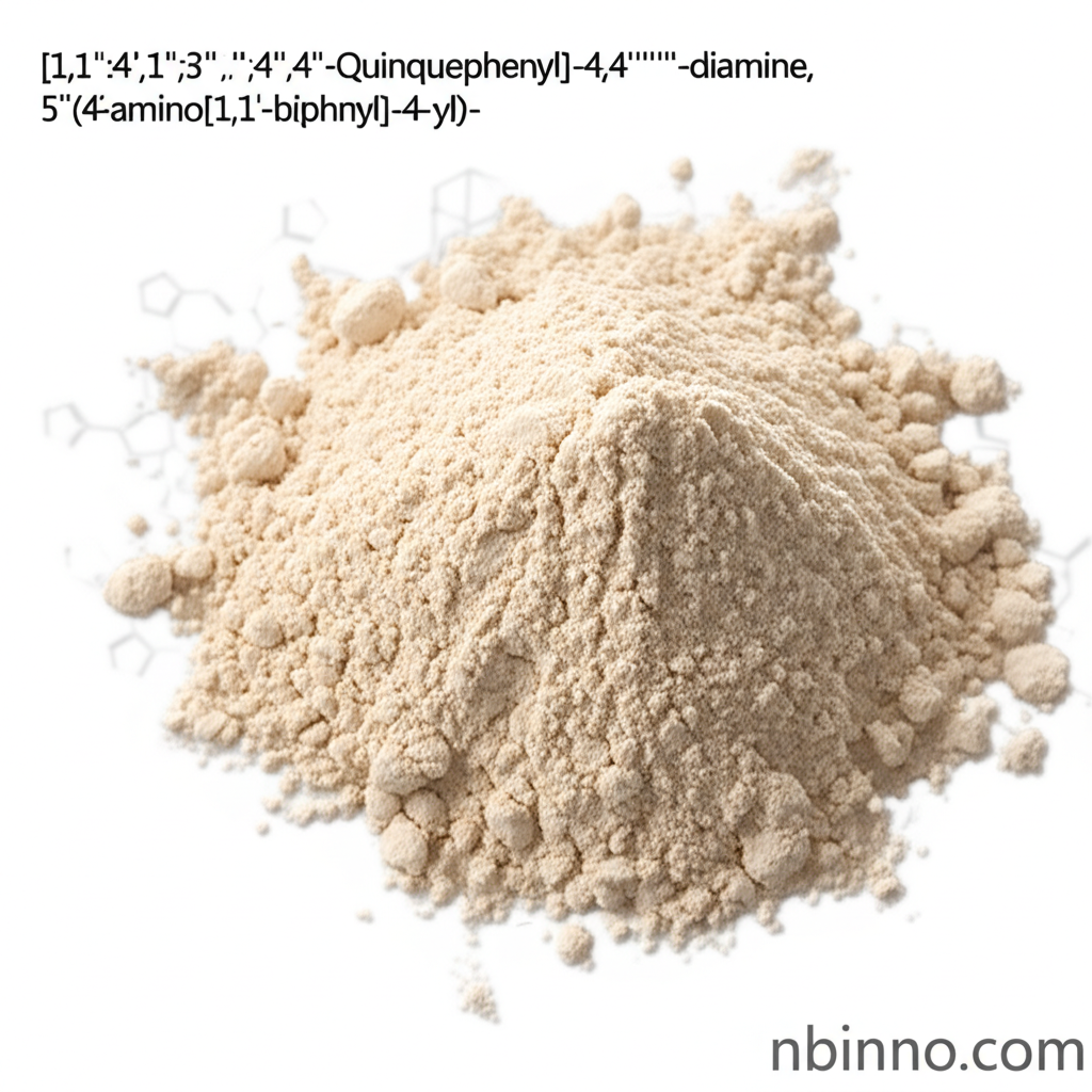 [1,1':4',1'':3'',1''':4''',1''''-Quinquephenyl]-4,4''''-diamine, 5''-(4'-amino[1,1'-biphenyl]-4-yl)-