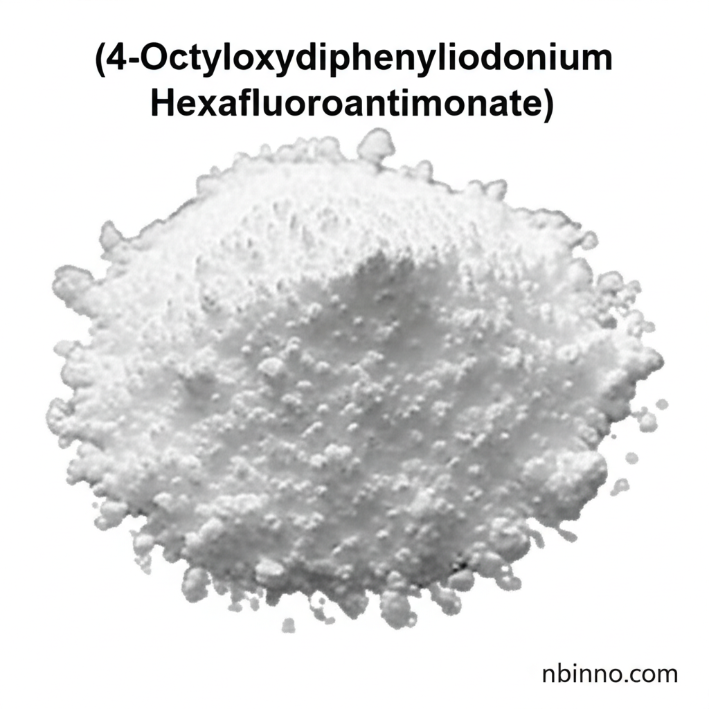 (4-Octyloxydiphenyliodonium Hexafluoroantimonate)