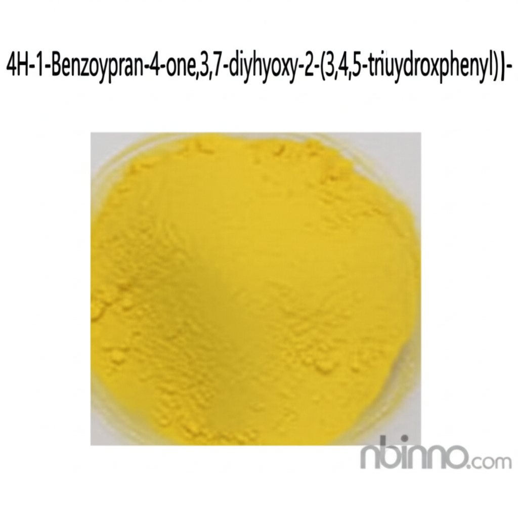 4H-1-Benzopyran-4-one,3,7-dihydroxy-2-(3,4,5-trihydroxyphenyl)-